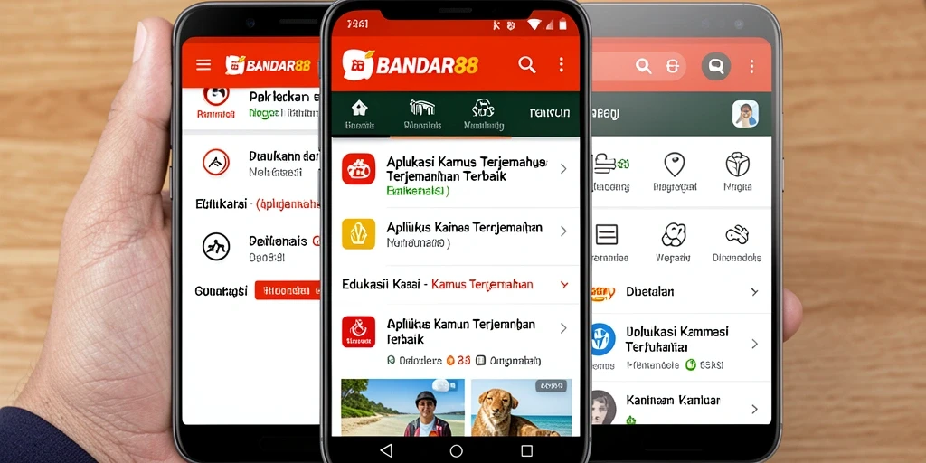 Tampilan antarmuka pengguna BANDAR88 yang intuitif dan menarik.